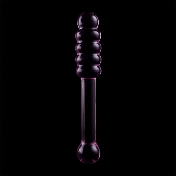 Nebula Series by Ibiza - Dildo de cristal rosa 20.5 cm - Imagen 7