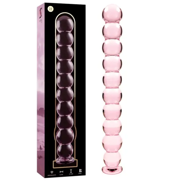 NEBULA SERIES BY IBIZA - Dildo Cristal Rosa 21.5 cm