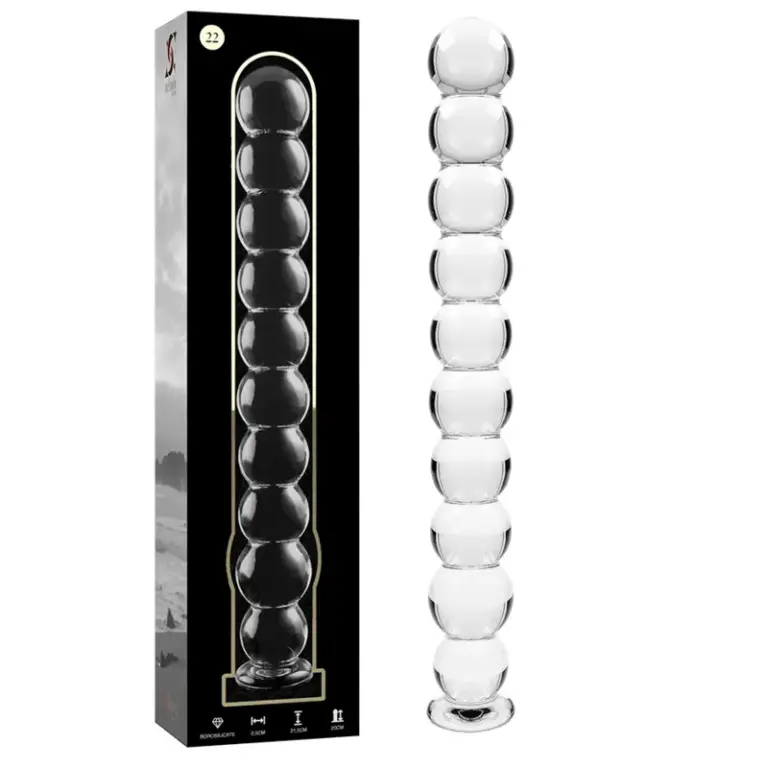Nebula Series by Ibiza - Dildo Cristal Transparente 21.5 cm