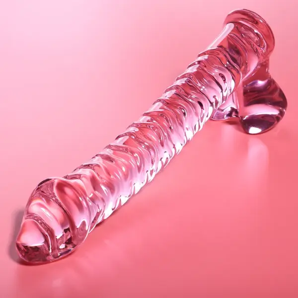 NEBULA SERIES BY IBIZA - Dildo de Cristal Rosa 21.5 cm - Imagen 2