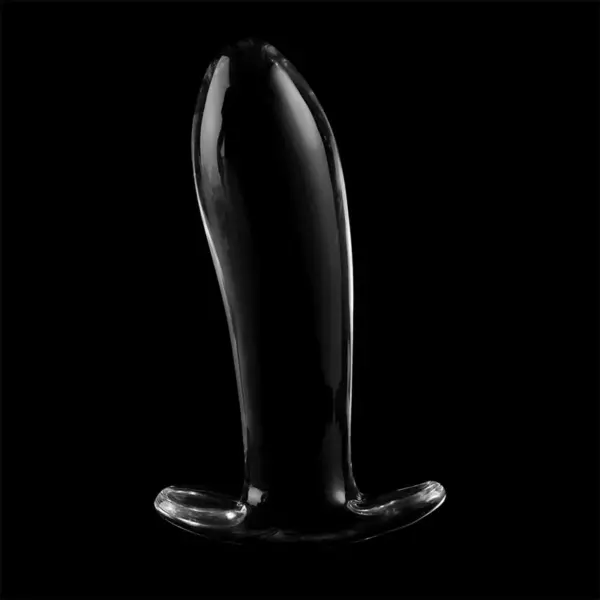 NEBULA SERIES BY IBIZA - Plug Anal de Cristal Transparente 12.5 cm - 3.5 cm - Imagen 7