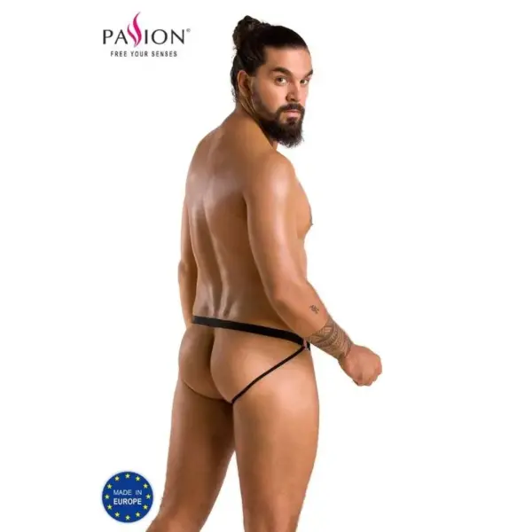 PASSION - Slip Open Luke Negro L/XL para el Hombre Moderno - Imagen 2