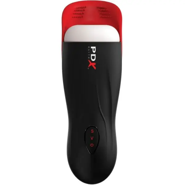 PDX ELITE - MASTURBADOR STROKER FAP-O-MATIC PRO CON BASE PARA TESTICULOS - Imagen 2