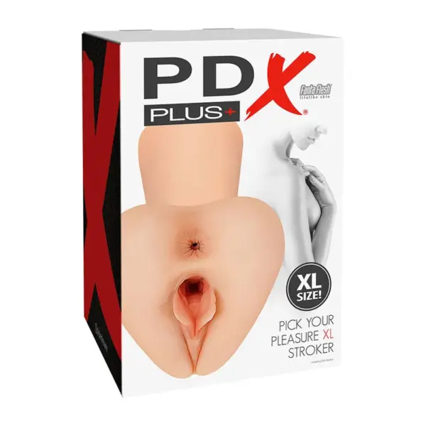 PDX PLUS - Pick Your Pleasure Masturbador Realístico XL Natural - Imagen 4