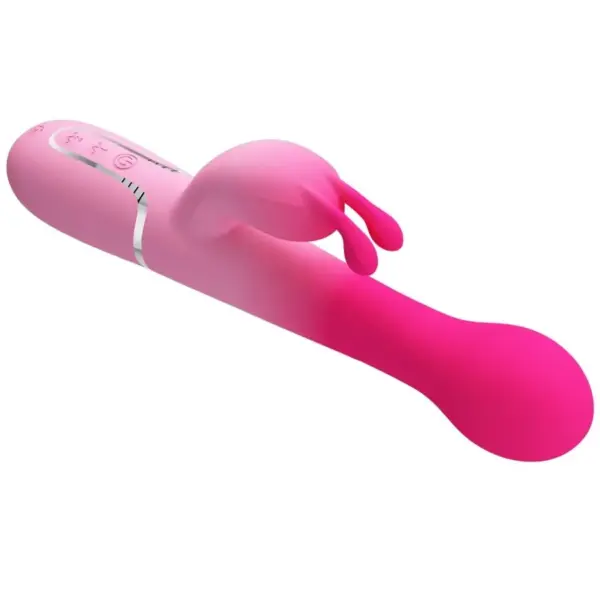 Pretty Love - Vibrador rabbit 3 en 1 multifunción rosa - Imagen 7