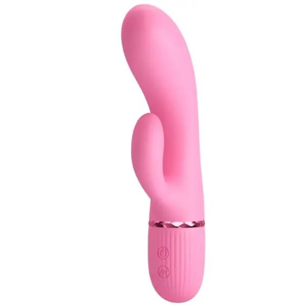 Pretty Love - Vibrador rabbit con punto G rosa - Imagen 2