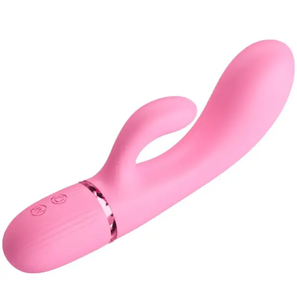 Pretty Love - Vibrador rabbit con punto G rosa - Imagen 3