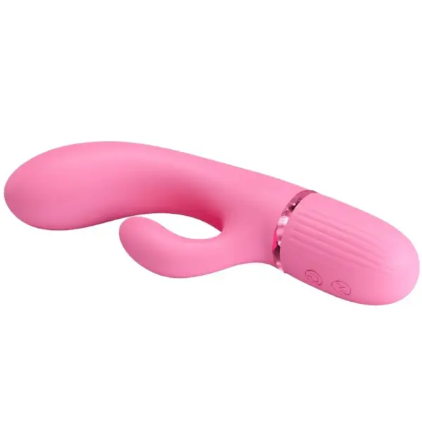 Pretty Love - Vibrador rabbit con punto G rosa - Imagen 4