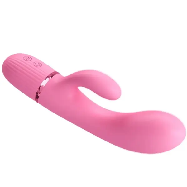 Pretty Love - Vibrador rabbit con punto G rosa - Imagen 5