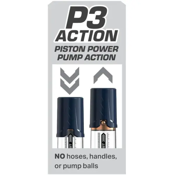 PUMP WORX - Bomba de Erección Max Boost Azul - Imagen 5