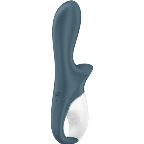 Satisfyer - Air Pump Booty 2 Gris Oscuro: Vibrador Anal Inflable - Imagen 3