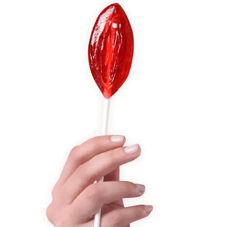 SECRETPLAY - Piruleta Vaginal Gominola de Fresa Comestible