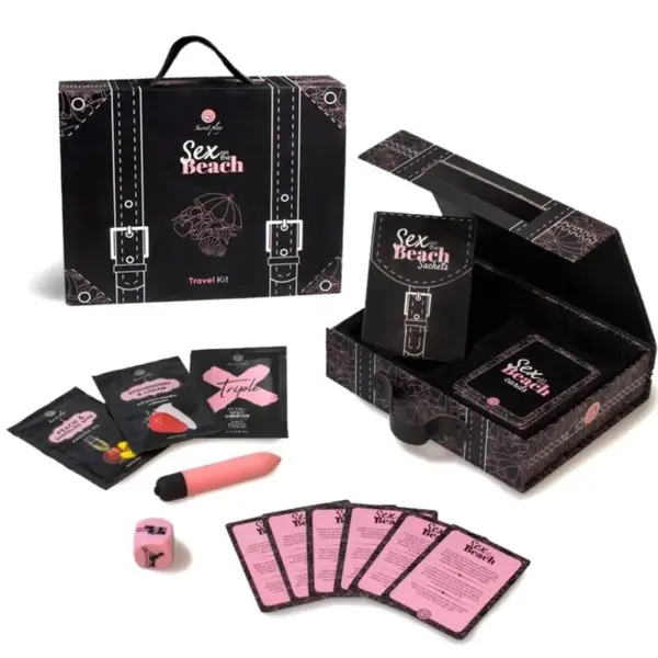 SecretPlay - Sex on the Beach Travel Kit para aventuras románticas - Imagen 2