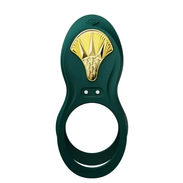 ZALO - Anillo Vibrador Control Remoto para Parejas Verde - Imagen 10