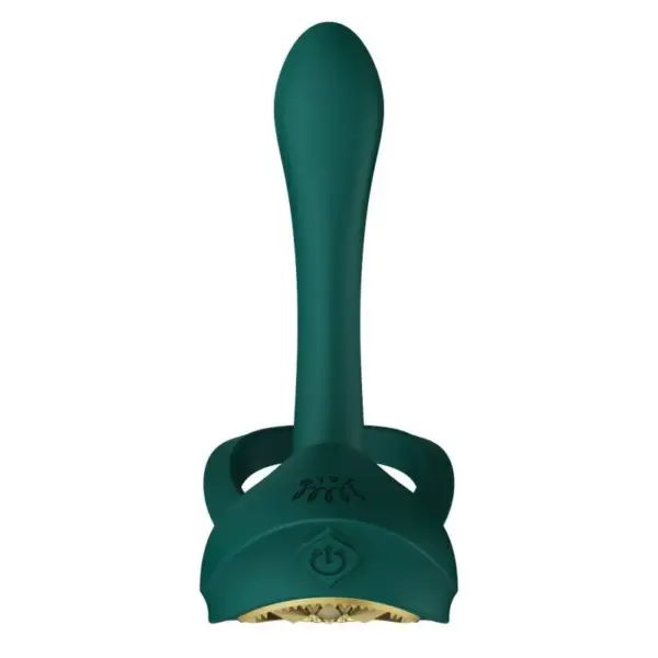 ZALO - Anillo Vibrador Control Remoto para Parejas Verde - Imagen 13