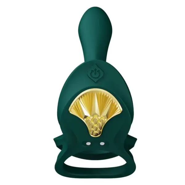 ZALO - Anillo Vibrador Control Remoto para Parejas Verde - Imagen 4