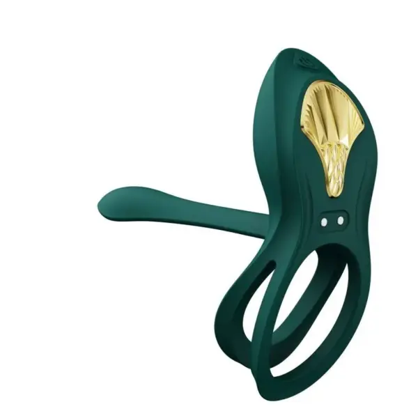 ZALO - Anillo Vibrador Control Remoto para Parejas Verde - Imagen 9