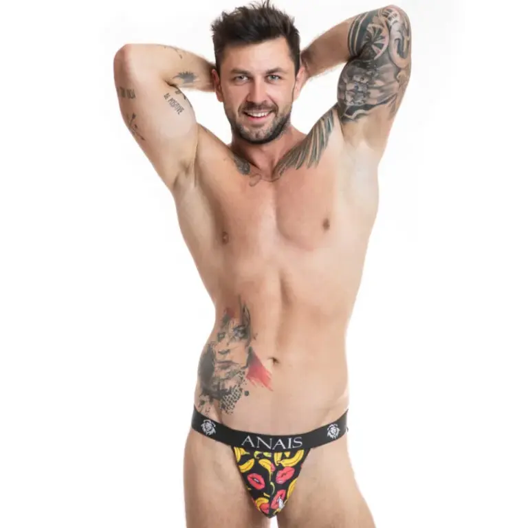 ANAIS MEN - Banana Jock Strap M para un estilo atrevido y cómodo
