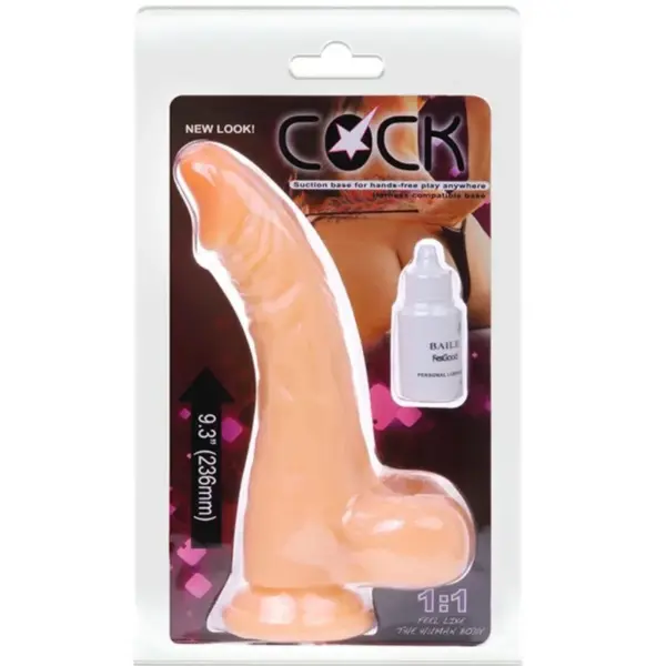 BAILE - COCK DILDO REALÍSTICO CON VIBRACIÓN - Imagen 6