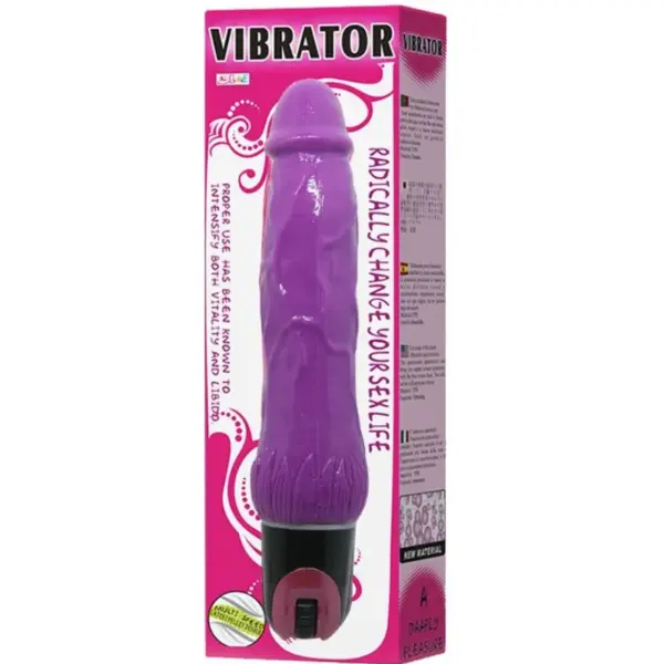 Baile - Vibrador DAPPLY Pleasure Multivelocidad Morado - Imagen 2
