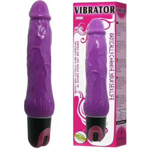 Baile - Vibrador DAPPLY Pleasure Multivelocidad Morado - Imagen 3