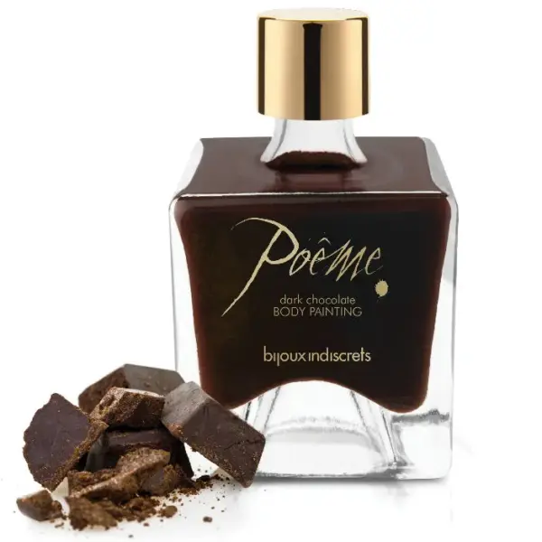 Bijoux - Pintura Comestible de Chocolate Negro 50g para Momentos Íntimos - Imagen 3