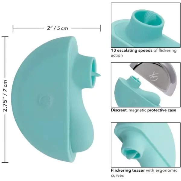 CALEXOTICS - Ovation Rave Estimulador Verde Agua para Placer Inigualable - Imagen 13