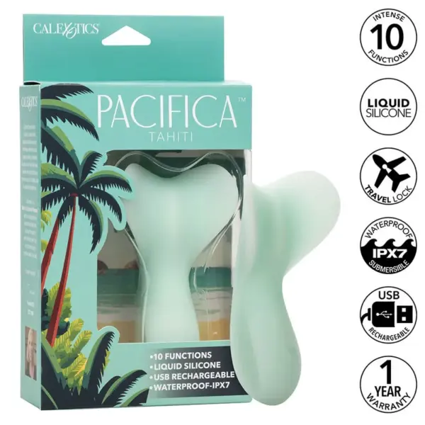CALEXOTICS - Pacifica Tahiti Estimulador 10 Funciones Aqua