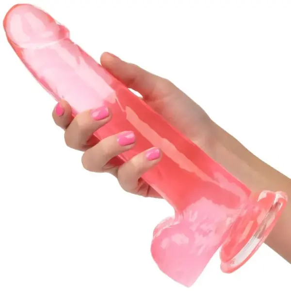 CALEXOTICS - Size Queen Dildo Rosa 20.3 cm para Placer Inigualable - Imagen 6