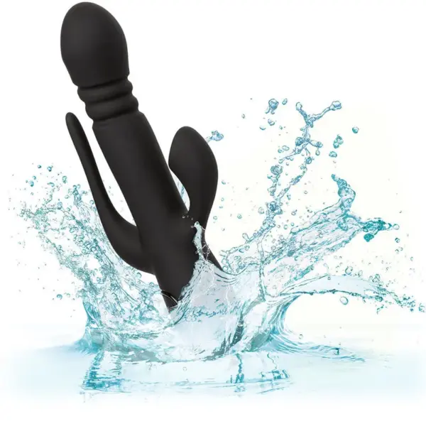 CalExotics - Vibrador Triple Euphoria Negro - Imagen 8