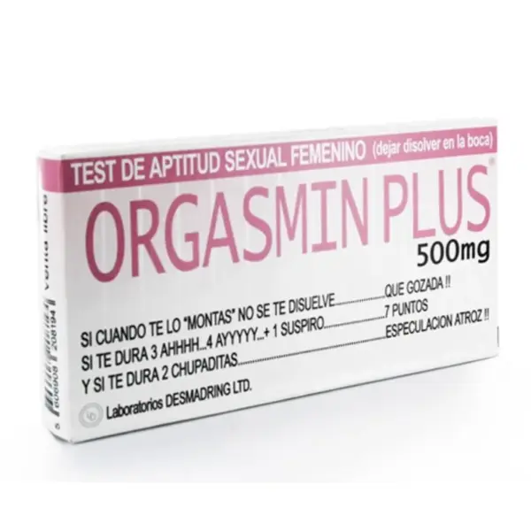 Diablo Goloso - Orgasmin Plus Caramelos Femeninos para el Placer