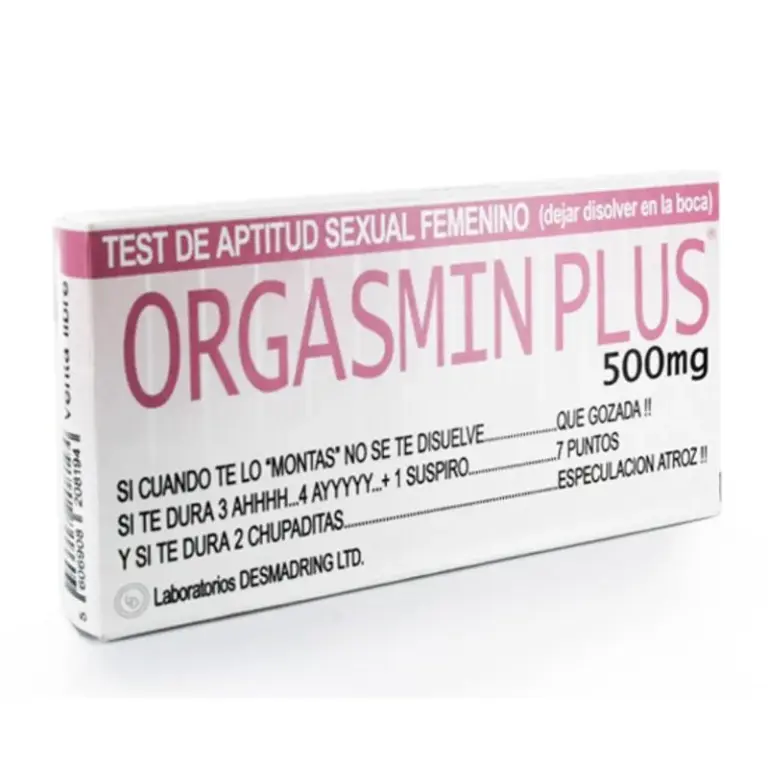 Diablo Goloso - Orgasmin Plus Caramelos Femeninos para el Placer