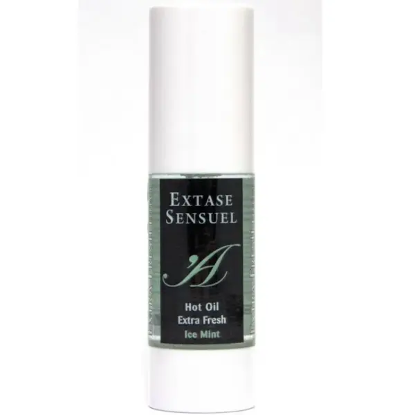Extase Sensual - Aceite de masaje efecto extra fresh hielo 30 ml - Imagen 2