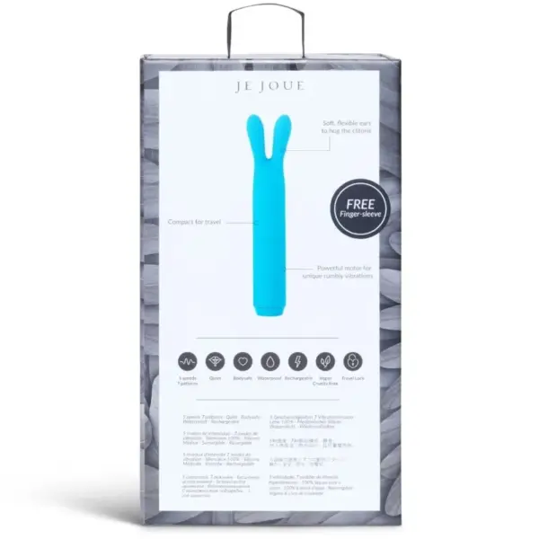 JE JOUE - Teal Bala Vibradora Rabbit para Placer Intenso - Imagen 4