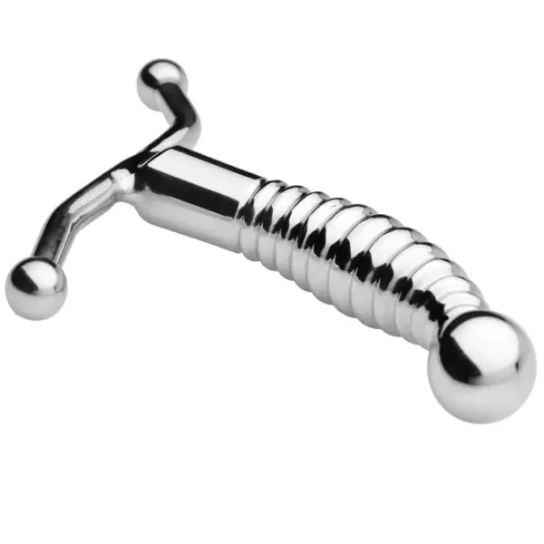 Metal Hard - Masajeador prostático de acero para una experiencia intensa