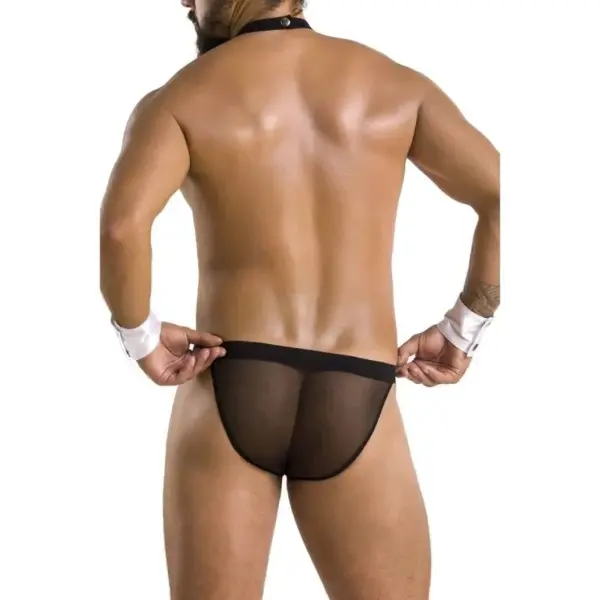 PASSION - Slip Alfajado Rojo Negro S/M para un Estilo Irresistible - Imagen 4