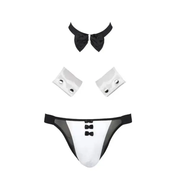 PASSION - Slip Alfajado Rojo Negro S/M para un Estilo Irresistible - Imagen 5
