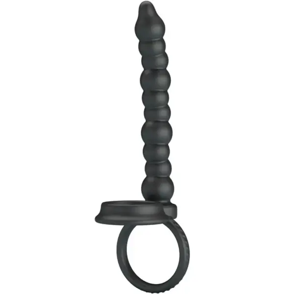 Pretty Love - Dillion Anillo Pene para Donle Penetración Negro - Imagen 2