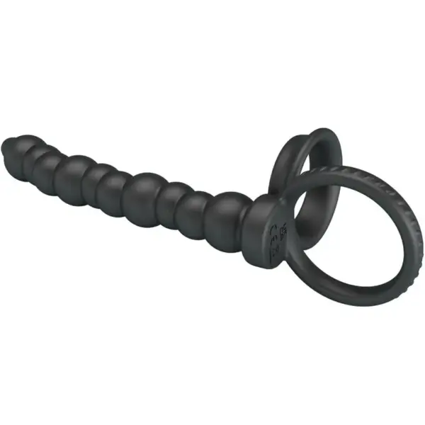 Pretty Love - Dillion Anillo Pene para Donle Penetración Negro - Imagen 3