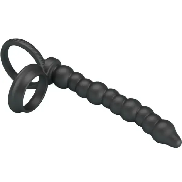Pretty Love - Dillion Anillo Pene para Donle Penetración Negro - Imagen 5
