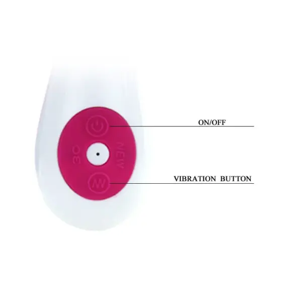 Pretty Love - Vibrador rabbit con licking morado - Imagen 7