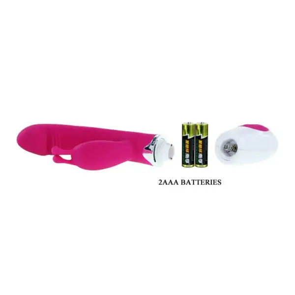 Pretty Love - Vibrador rabbit con licking morado - Imagen 8