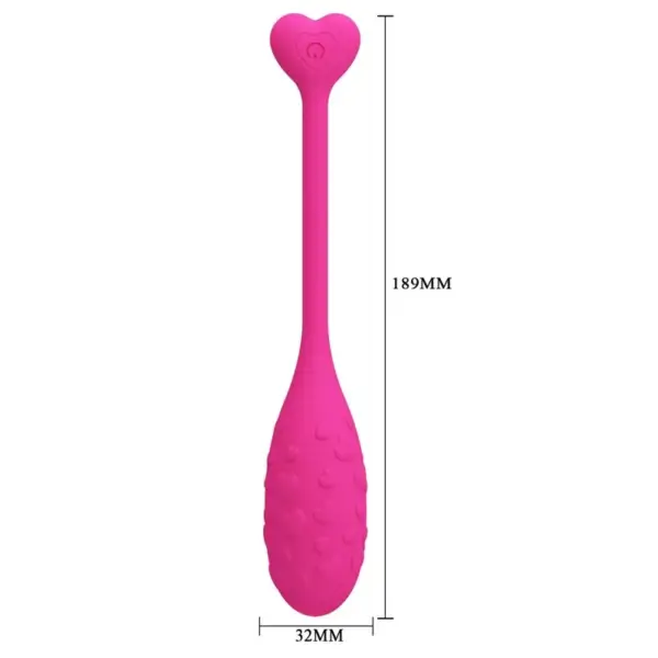 Pretty Love - Huevo vibrador pescador rosa controlado por app - Imagen 4