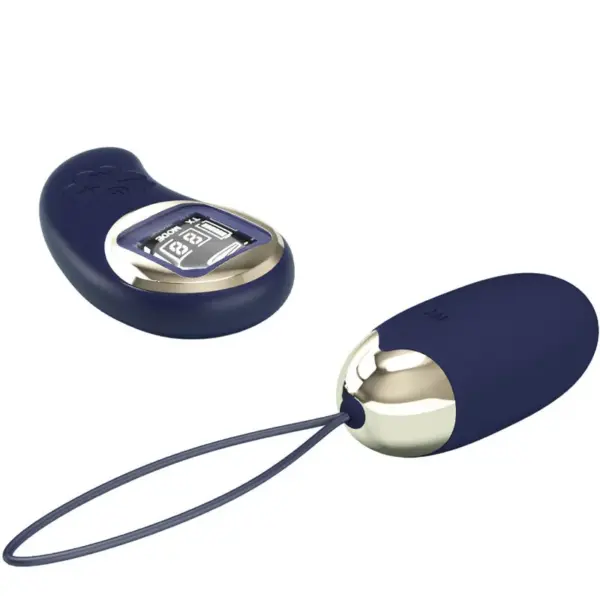 Pretty Love - Huevo vibrador control remoto azul - Imagen 2