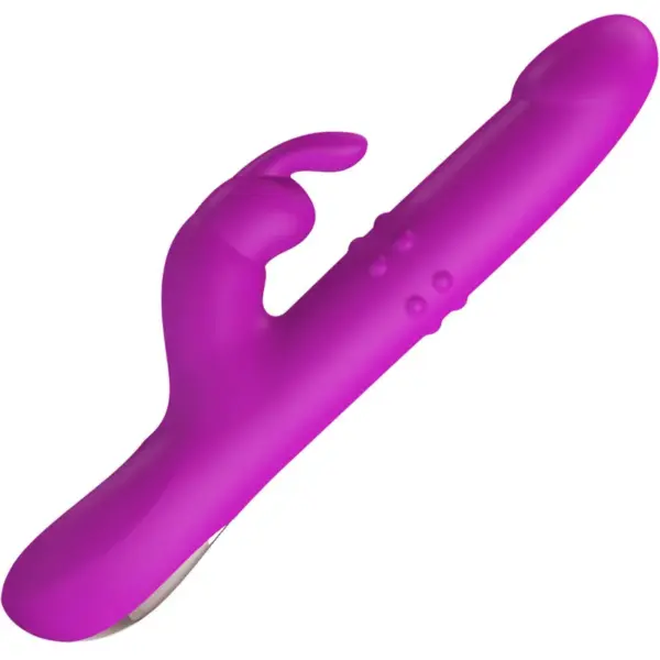 Pretty Love - Vibrador rabbit con rotación morado - Imagen 4