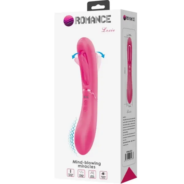 ROMANCE - Vibrador Punto G Rosa con 7 Vibraciones - Imagen 10