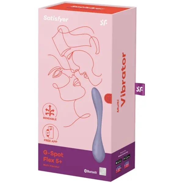 Satisfyer - G-Spot Flex 5 Multivibrador Lila: Descubre el Placer Personalizado - Imagen 5