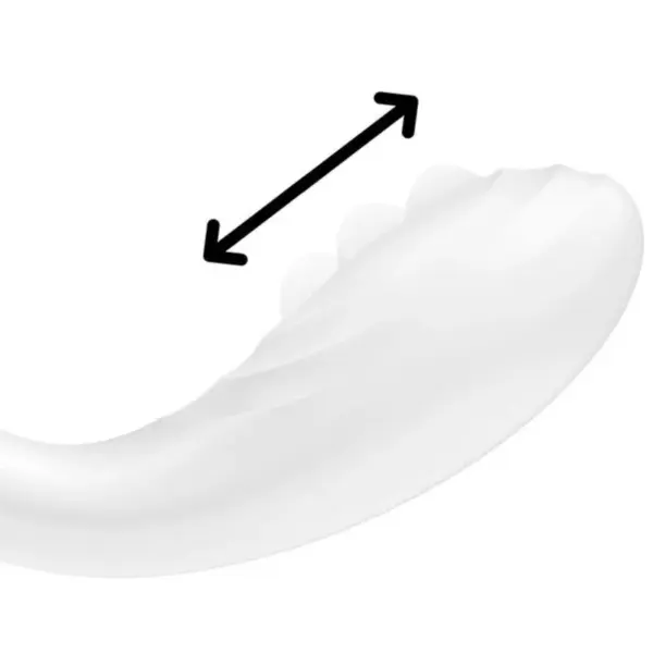 Satisfyer - Rrrrolling Pleasure Vibrador Punto G Blanco - Imagen 2