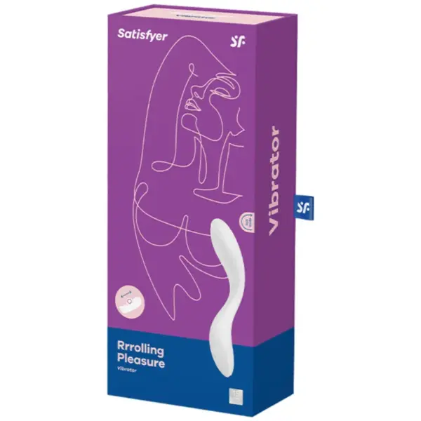 Satisfyer - Rrrrolling Pleasure Vibrador Punto G Blanco - Imagen 5