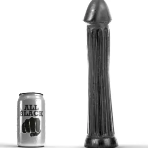 ALL BLACK - Plug Dildo 31 cm: Tu Pasaporte al Placer